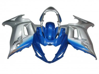 Billige Suzuki GSX650F Motorrad Verkleidung 2008-2013 - Blau Silber