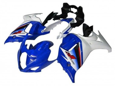 Billige Suzuki GSX650F Motorrad Verkleidung 2008-2013 - Weiss Blau Rot