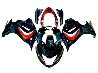 Billige Suzuki GSX650F Motorrad Verkleidung 2008-2013 - Schwarz Orange Silber