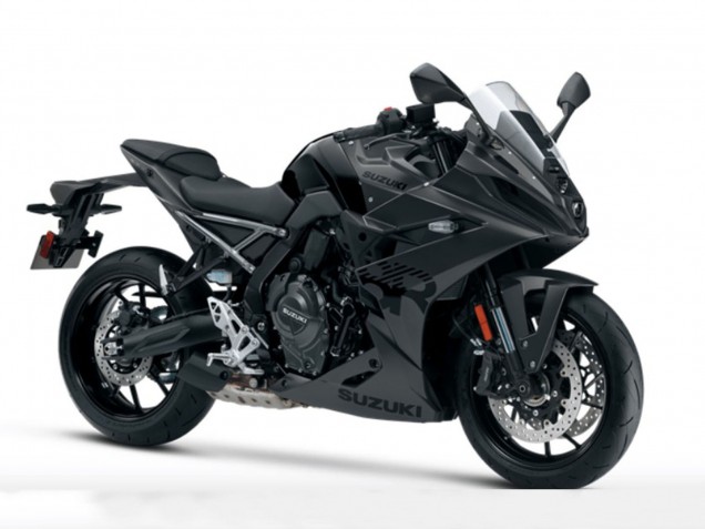 Billige Suzuki GSX8R Motorrad Verkleidung 2024-2025 - Matt Schwarz