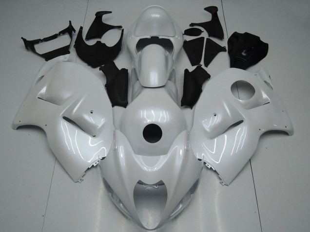 Billige Suzuki GSXR 1300 Hayabusa Motorrad Verkleidung 1996-2007 - Perl Weiss