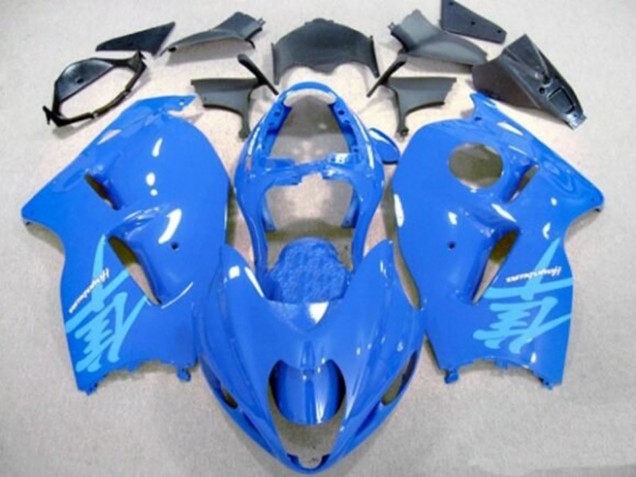 Billige Suzuki GSXR 1300 Hayabusa Motorrad Verkleidung 1996-2007 - Blau Hellblau