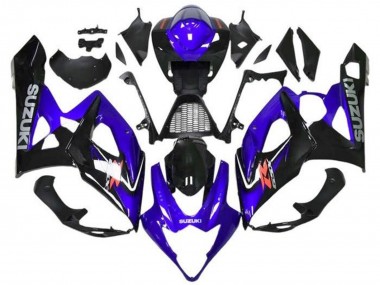 Billige Suzuki GSXR 1000 Motorrad Verkleidung 2005-2006 - Blau Schwarz Grau