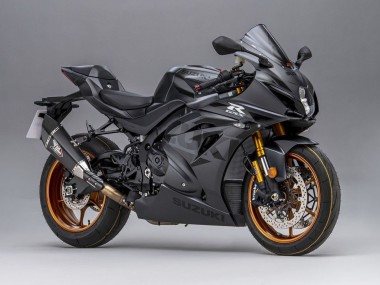 Billige Suzuki GSXR 1000 Motorrad Verkleidung 2005-2006 - Matt Schwarz Phantom