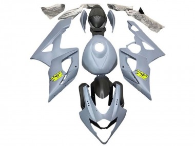 Billige Suzuki GSXR 1000 Motorrad Verkleidung 2005-2006 - Matt Grau Schwarz Gelb