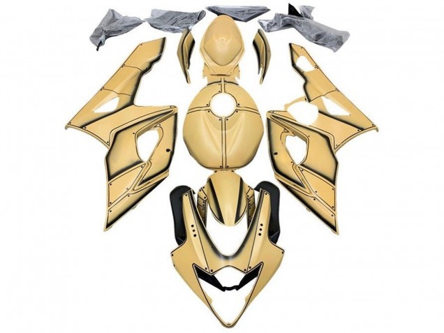 Billige Suzuki GSXR 1000 Motorrad Verkleidung 2005-2006 - Matt Wheat Schwarz