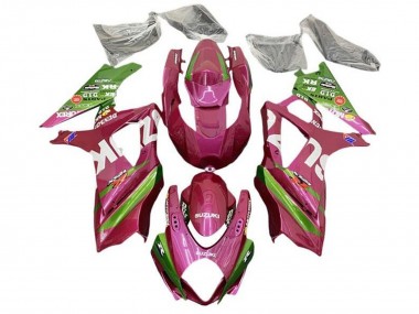 Billige Suzuki GSXR 1000 Motorrad Verkleidung 2005-2006 - Rosa Grun