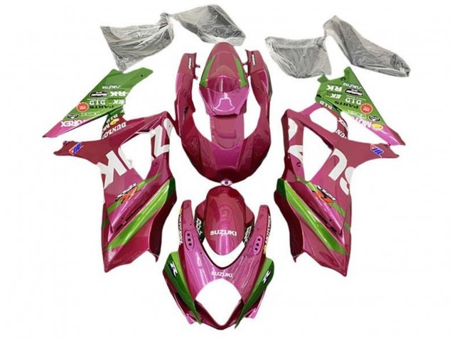 Billige Suzuki GSXR 1000 Motorrad Verkleidung 2005-2006 - Rosa Grun