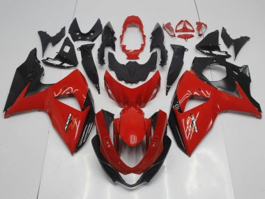 Billige Suzuki GSXR 1000 Motorrad Verkleidung 2009-2016 - Rot Schwarz