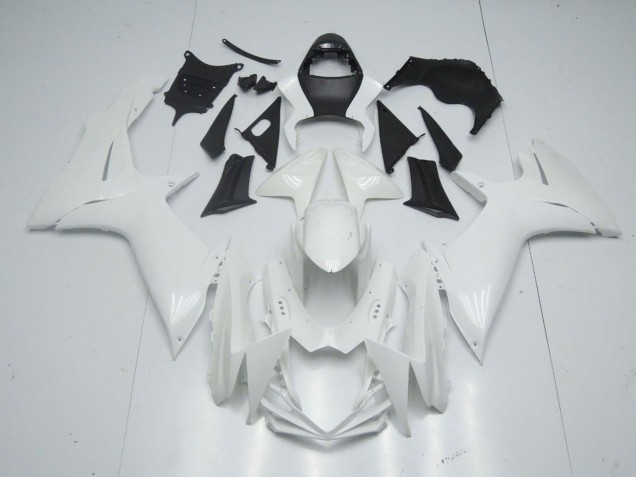 Billige Suzuki GSXR 1000 Motorrad Verkleidung 2009-2016 - Weiss