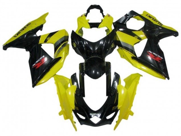 Billige Suzuki GSXR 1000 Motorrad Verkleidung 2009-2016 - Gelb Schwarz Rot Grau