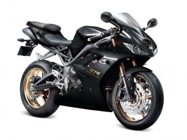Billige Triumph Daytona 675 Triple Motorrad Verkleidung 2009-2012 - Glanzendes Schwarz