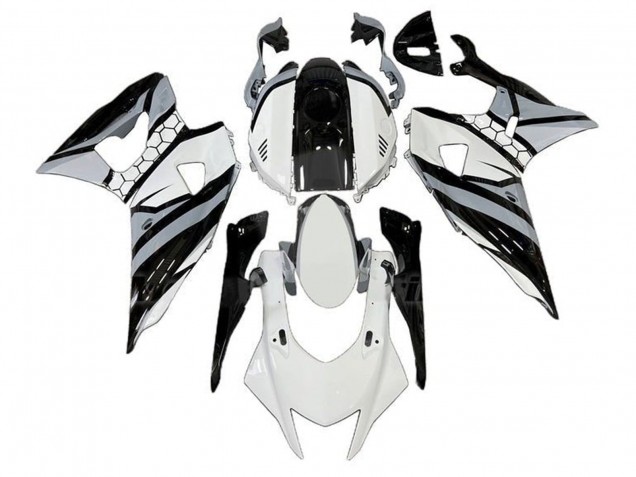 Billige Yamaha YZF R7 Motorrad Verkleidung 2021-2024 - Weiss Grau Schwarz