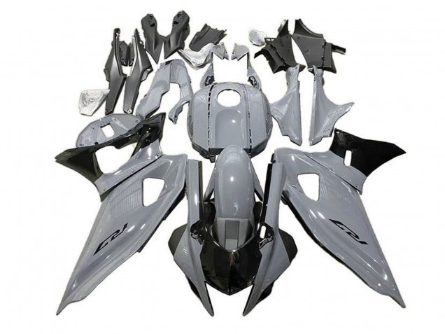 Billige Yamaha YZF R7 Motorrad Verkleidung 2021-2024 - Grau Schwarz
