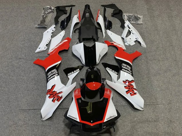 Billige Yamaha YZF 1000 R1 Motorrad Verkleidung 2020-2025 - Weiss Rot Glanzendes Schwarz GYTR