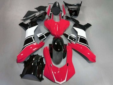 Billige Yamaha YZF 1000 R1 Motorrad Verkleidung 2020-2025 - Rot Weiss Glanzendes Schwarz
