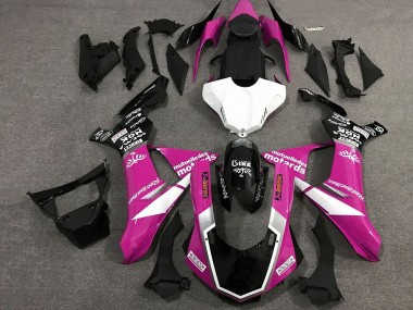 Billige Yamaha YZF 1000 R1 Motorrad Verkleidung 2020-2025 - Rosa Weiss Glanzendes Schwarz Sam