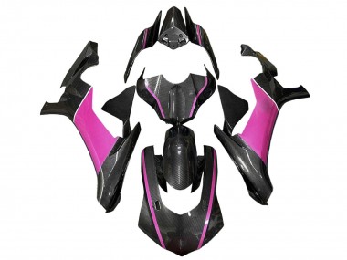 Billige Yamaha YZF 1000 R1 Motorrad Verkleidung 2020-2025 - Kunst Carbonfaser Rosa