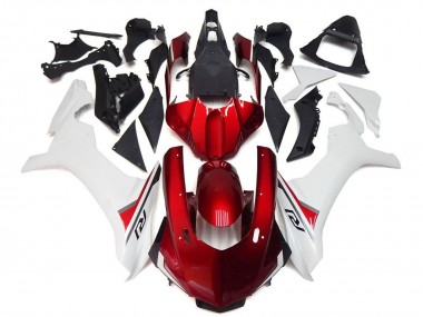 Billige Yamaha YZF 1000 R1 Motorrad Verkleidung 2020-2025 - Weiss Rot Schwarz