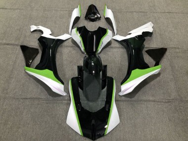 Billige Yamaha YZF 1000 R1 Motorrad Verkleidung 2020-2025 - Weiss Grun Glanzendes Schwarz