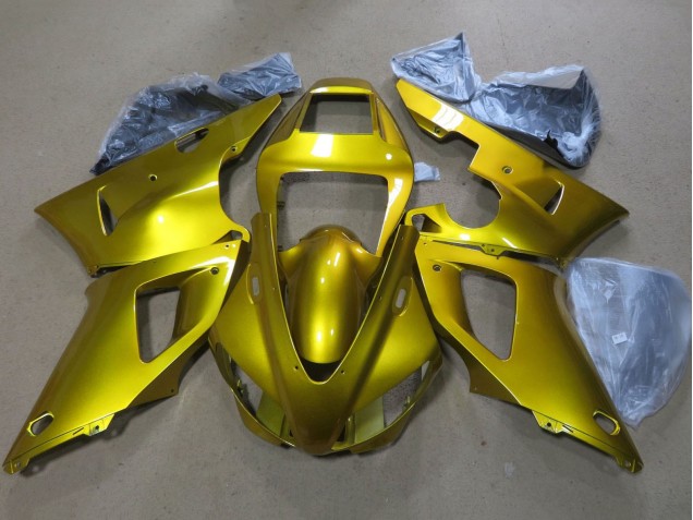 Billige Yamaha YZF 1000 R1 Motorrad Verkleidung 1998-1999 - Gold