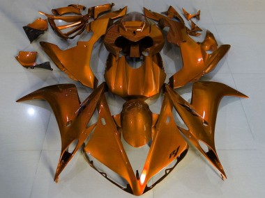 Billige Yamaha YZF 1000 R1 Motorrad Verkleidung 2004-2006 - Orange