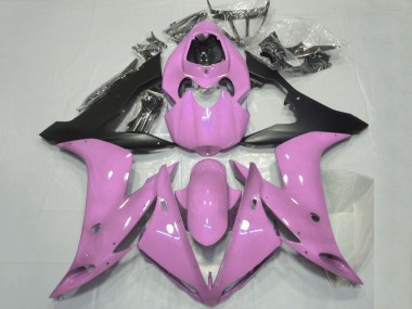 Billige Yamaha YZF 1000 R1 Motorrad Verkleidung 2004-2006 - Rosa Matt Schwarz