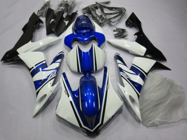Billige Yamaha YZF 1000 R1 Motorrad Verkleidung 2004-2006 - Weiss Blau Schwarz