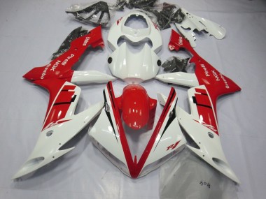 Billige Yamaha YZF 1000 R1 Motorrad Verkleidung 2004-2006 - Weiss Rot Schwarz