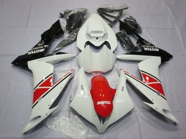 Billige Yamaha YZF 1000 R1 Motorrad Verkleidung 2004-2006 - Weiss Rot Schwarz