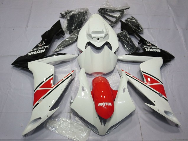 Billige Yamaha YZF 1000 R1 Motorrad Verkleidung 2004-2006 - Weiss Rot Schwarz