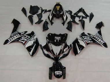 Billige Yamaha YZF 1000 R1 Motorrad Verkleidung 2007-2008 - Weiss Schwarz Fiat