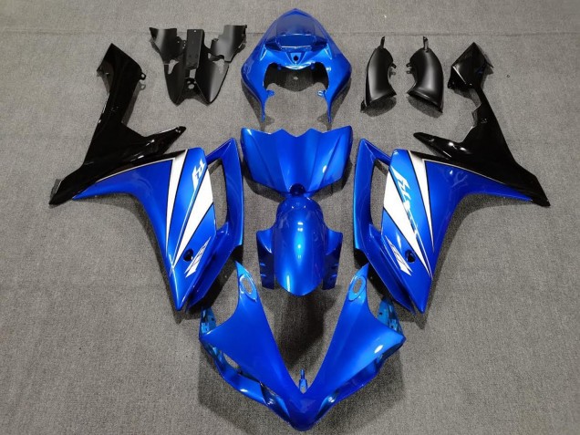 Billige Yamaha YZF 1000 R1 Motorrad Verkleidung 2007-2008 - Blau Weiss Schwarz