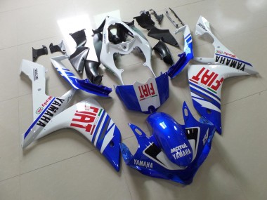 Billige Yamaha YZF 1000 R1 Motorrad Verkleidung 2007-2008 - Weiss Blau Rot Fiat