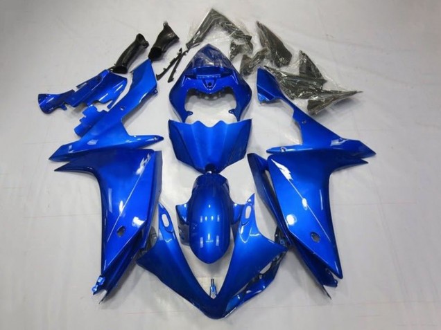 Billige Yamaha YZF 1000 R1 Motorrad Verkleidung 2007-2008 - Blau