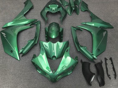 Billige Yamaha YZF 1000 R1 Motorrad Verkleidung 2007-2008 - Grun