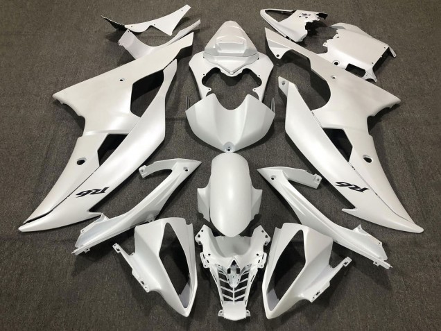 Billige Yamaha YZF R6 Motorrad Verkleidung 2008-2016 - Perl Weiss