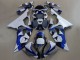 Billige Yamaha YZF R6 Motorrad Verkleidung 2008-2016 - Weiss Blau Grau Camouflage
