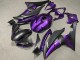 Billige Yamaha YZF R6 Motorrad Verkleidung 2008-2016 - Lila Matt Schwarz