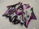 Billige Yamaha YZF R6 Motorrad Verkleidung 2008-2016 - Lila Matt Schwarz