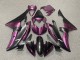 Billige Yamaha YZF R6 Motorrad Verkleidung 2008-2016 - Lila Matt Schwarz