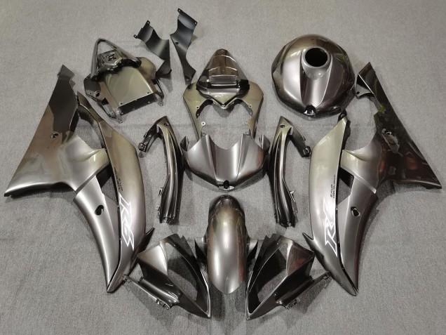 Billige Yamaha YZF R6 Motorrad Verkleidung 2008-2016 - Silber