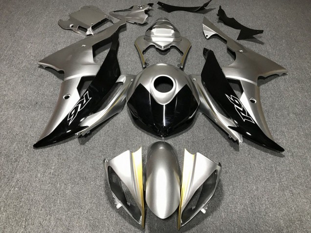 Billige Yamaha YZF R6 Motorrad Verkleidung 2008-2016 - Silber Gold Schwarz