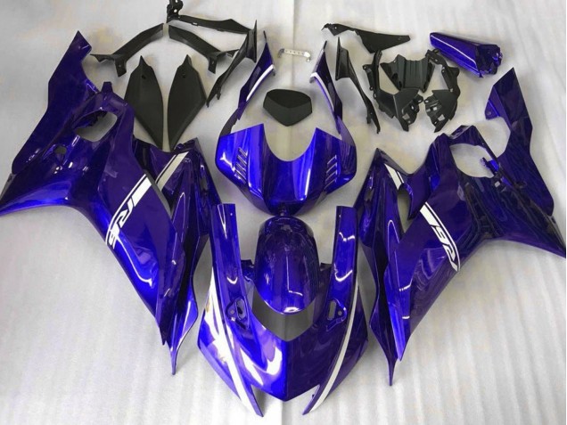 Billige Yamaha YZF R6 Motorrad Verkleidung 2017-2023 - Blau