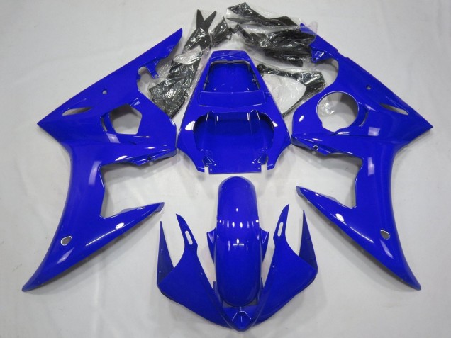 Billige Yamaha YZF R6 Motorrad Verkleidung 2003-2004 - Blau