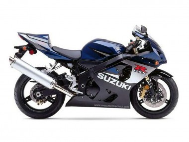 Billige Suzuki GSXR 600 / GSXR 750 Motorrad Verkleidung 2004-2005 - Dunkel Blau
