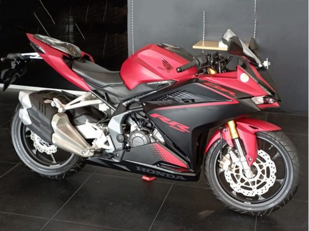 Billige Honda CBR250RR Motorrad Verkleidung Kit 2017-2022 - Rot Matt Schwarz