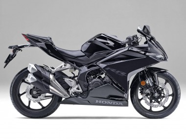 Billige Honda CBR250RR Motorrad Verkleidung 2017-2022 - Matt Schwarz Grau