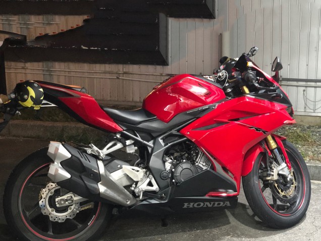 Billige Honda CBR250RR Motorrad Verkleidung 2017-2022 - Rot Matt Schwarz