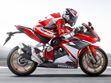 Billige Honda CBR250RR Motorrad Verkleidung 2017-2022 - Weiss Rot Matt Schwarz